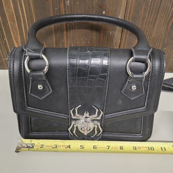 Killstar Black Widow Handbag Purse - Picture 11 of 15